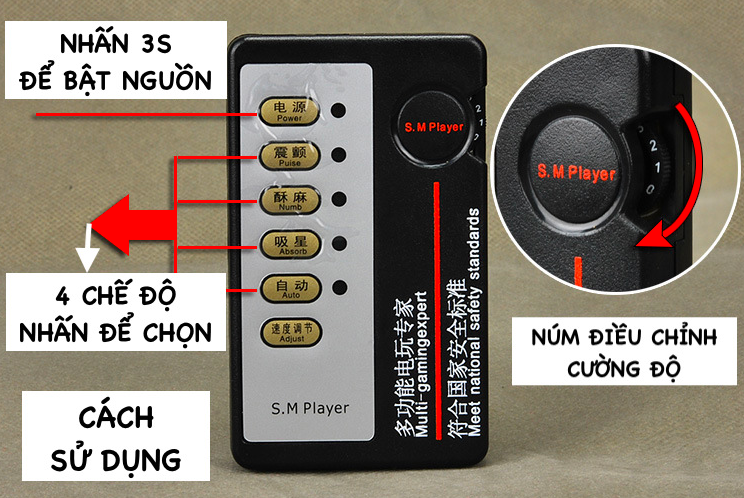 Thông tin Dụng cụ xung điện kích thích vú sướng tê người tốt nhất